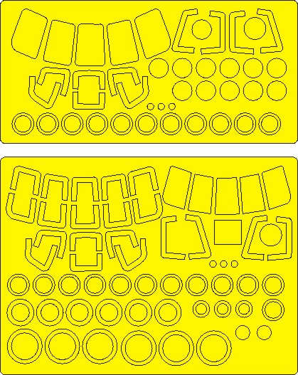 New Ware NWAM1093 1:48 Mil Mi-8MT Hip-H Expert Kabuki Masks