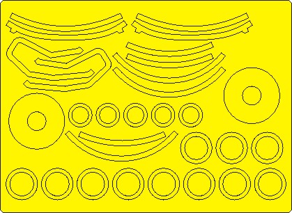 New Ware NWAM1210 1:72 Boeing 737-800/P-8A/E-7A Big Kabuki Masks
