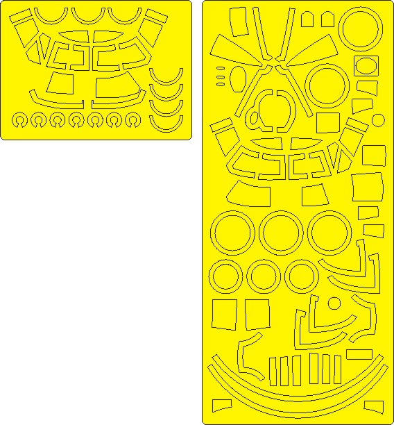 New Ware NWAM1218 1:48 Martin B-26B Marauder Expert Kabuki Masks