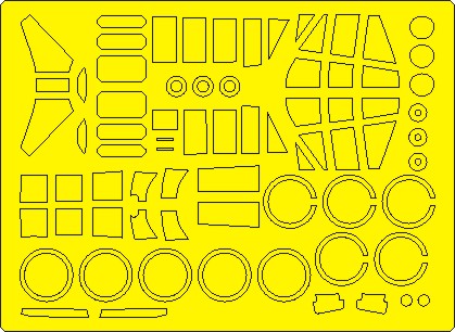 New Ware NWAM1288 1:48 Westland Lysander Mk.I/Mk.III BASIC kabuki masks