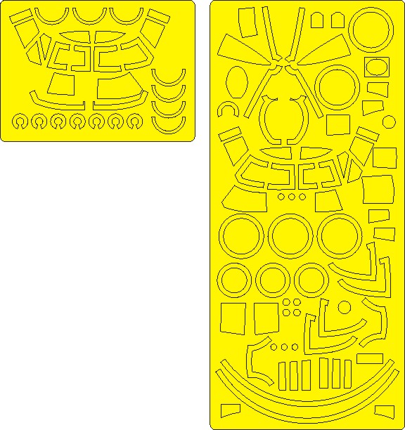 New Ware NWAM1291 1:48 Martin B-26G Marauder Expert Kabuki Masks