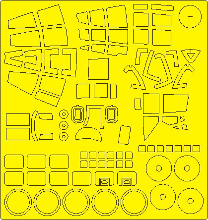 New Ware NWAM1310 1:48 Heinkel He-111H-20 Basic Kabuki Masks