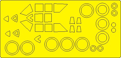 New Ware NWAM1333 1:48 P-47D Thunderbolt Razorback Basic Masks