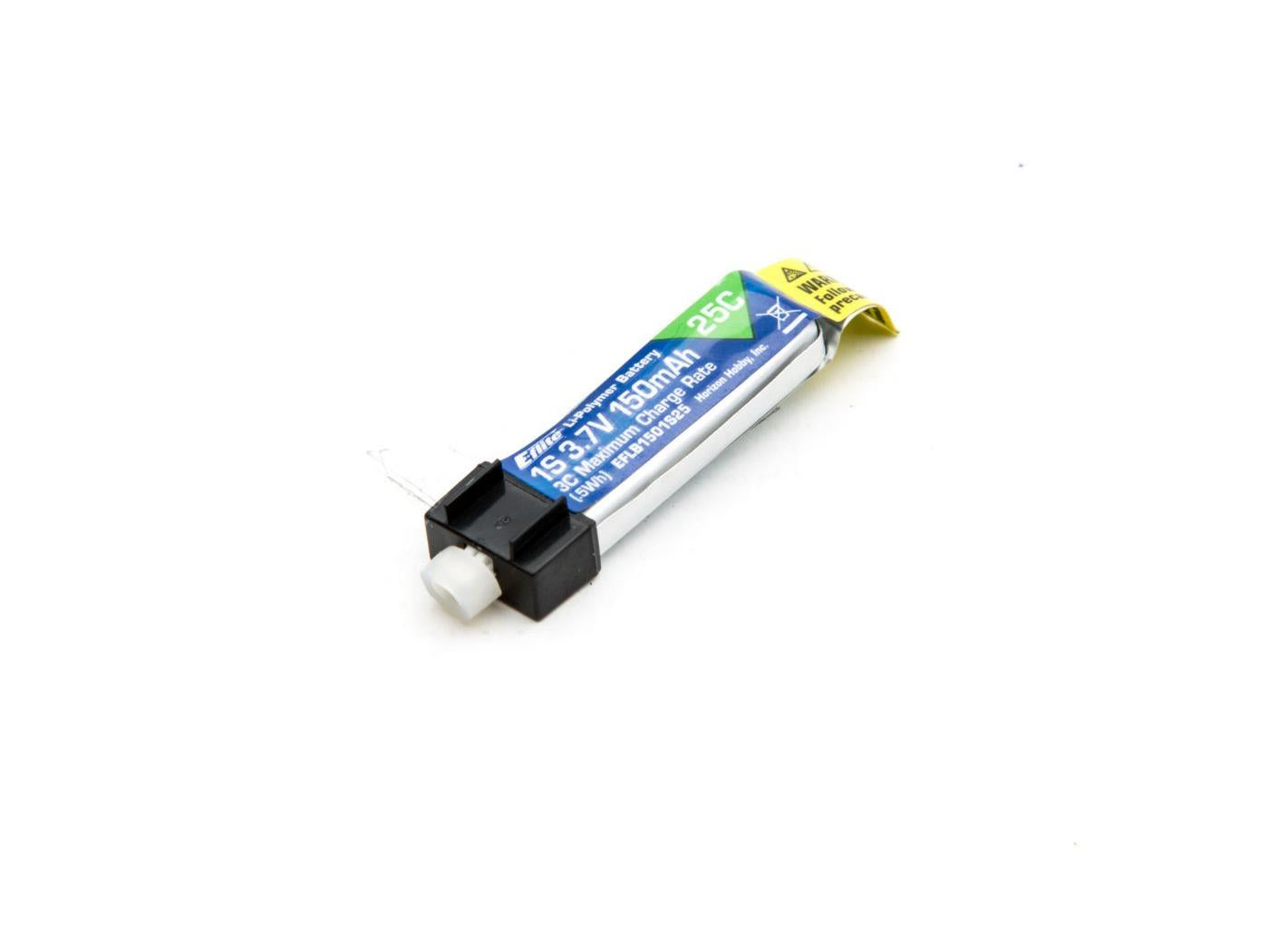 E-flite 150mAh 1S 3.7V 25C LiPo Battery EFLB1501S25