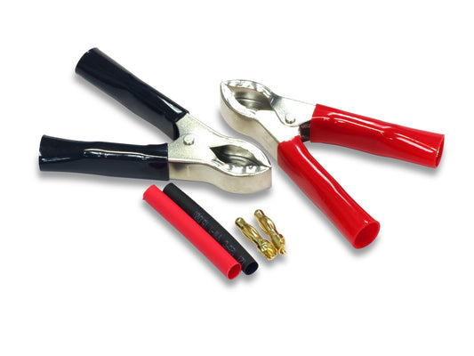 Fusion Croc Clips w/4mm Gold conn. Pr FS-CC04/02