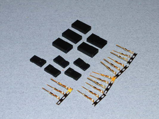 Fusion Futaba Socket Set (Gold Pins) 5pcs FS-FUTF/05
