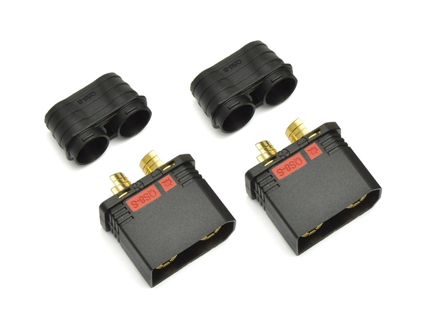 Logic RC QS8-S Antispark Female Connector 2pcs FS-QS8/02F
