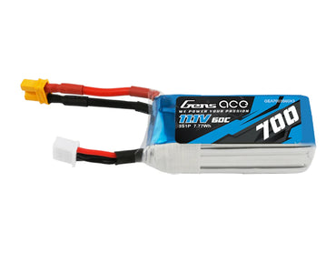 Gens Ace Li-Po 3S 11.1V 700mAh 60C with XT30 G3S0700-60X3