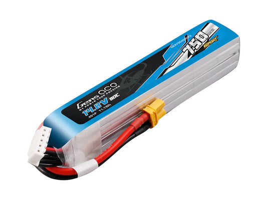 Gens Ace Li-Po Sport 4S 14.8V 750mAh 80C with XT30 G4S0750-80X3