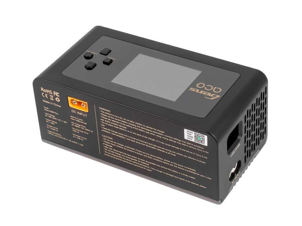 Gens Ace iMars D300 PLUS G-Tech Smart AC/DC Charger 300W GACD300P