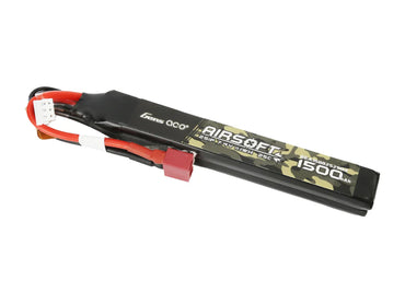 Gens Ace AirSoft 2S 1500mAh 25C Twin with Deans (fit Most AEG) GAS2S1500-25D2