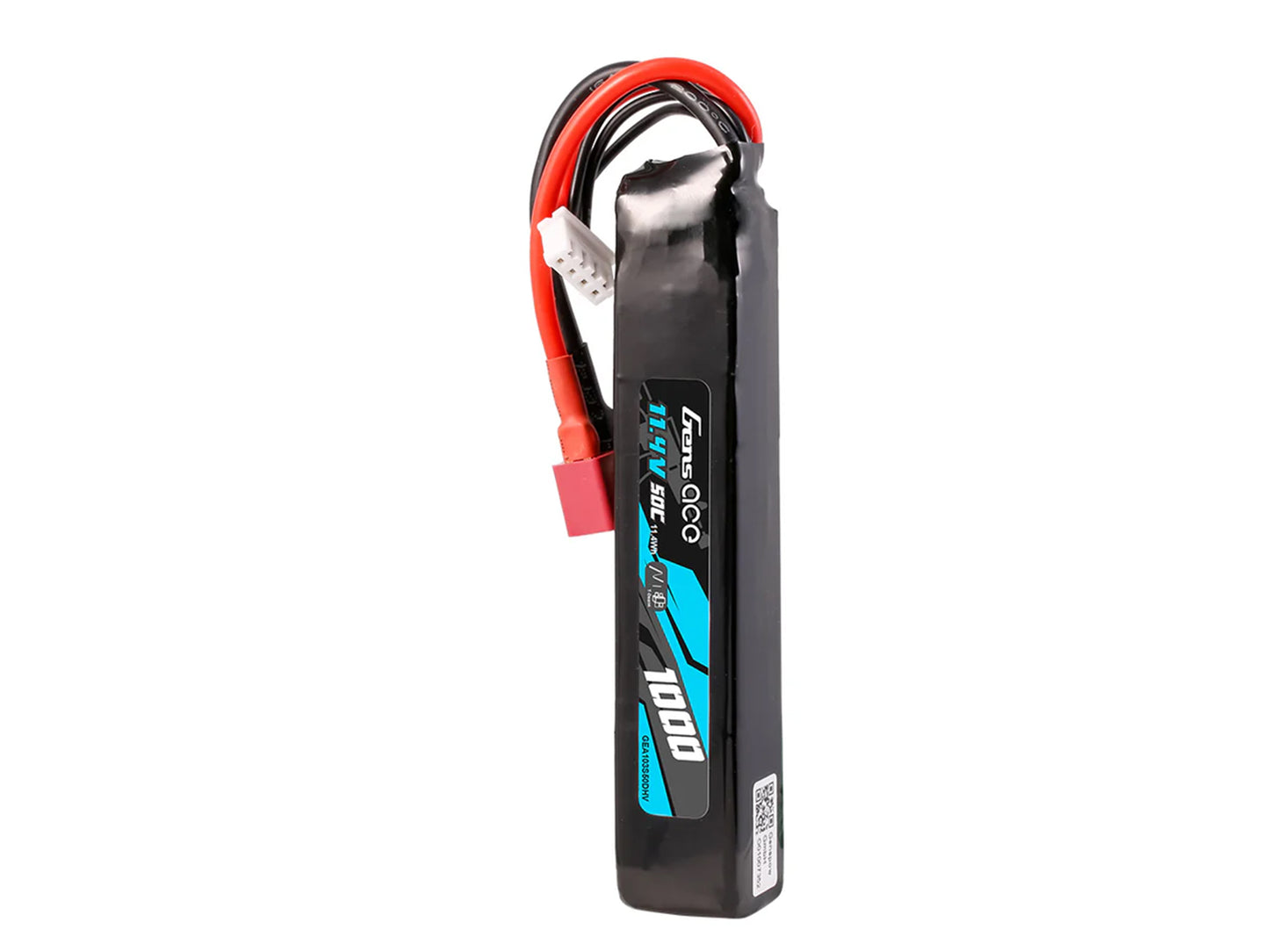 Gens Ace Airsoft 3S HV 1000mAh 50C with Deans (M4/AR Rifles) GAS3H1000-50D
