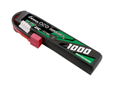 Gens Ace Airsoft 3S 1000mAh 25C with Deans (fit Most AEG) GAS3S1000-25D