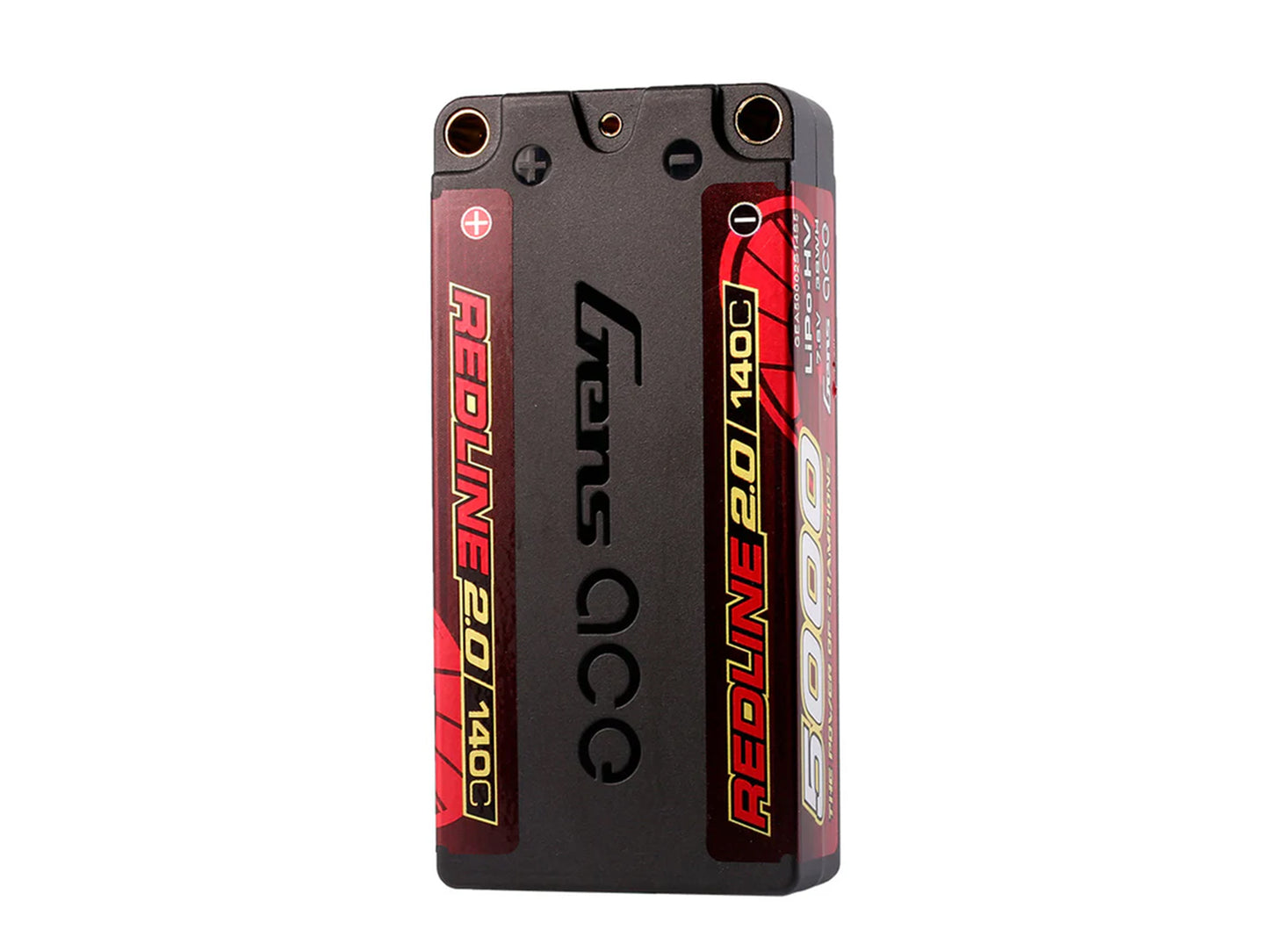 Gens Ace Li-Po HV Car Hard Case 2S1P 7.6V 5000mAh 140C with 5mm GC2H5000-140G5