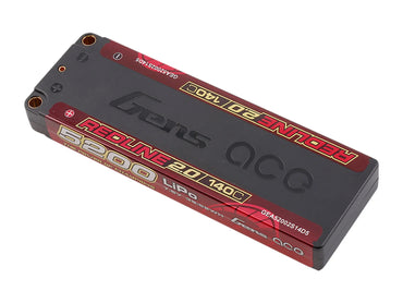 Gens Ace Li-Po HV Car Hard Case 2S1P 7.6V 5200mAh 140C RL2 w/5mm GC2H5200-140G5