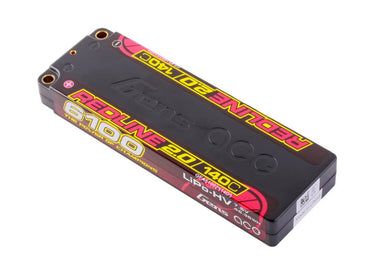 Gens Ace Li-Po HV Car Hard Case 2S1P 7.6V 6100mAh 140C RL2 w/5mm GC2H6100-140G5