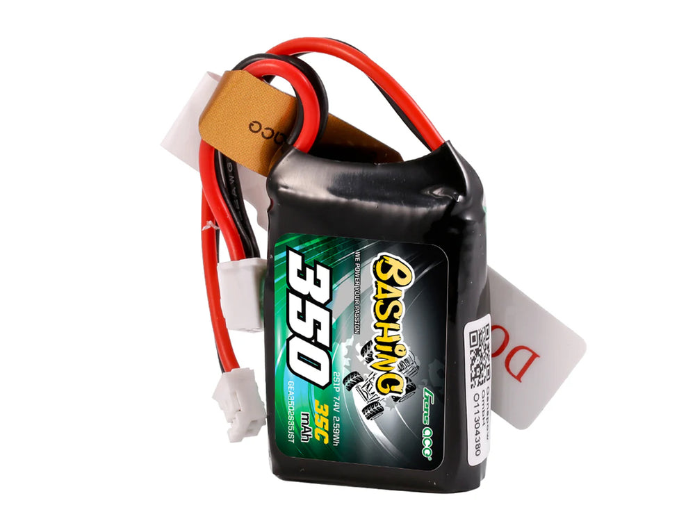 Gens Ace Li-Po 2S 7.4V 350mAh 35C with JST-PH (Micro B/T) GC2S0350-35PH