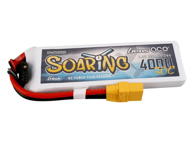 Gens Ace Li-Po G-Tech 2S 7.4V 4000mAh 30C with XT90 GT2S4000-30X9