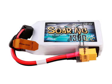 Gens Ace Li-Po G-Tech 3S 11.1V 1300mAh 60C Soaring with XT60 GT3S1300-60X6