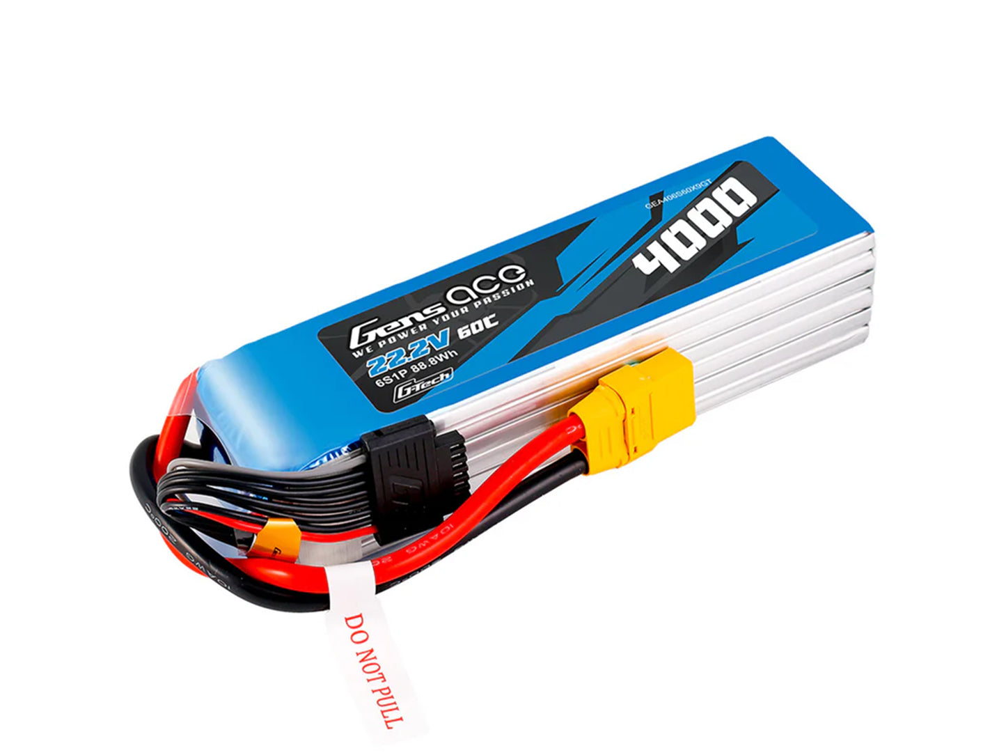 Gens Ace Li-Po G-Tech 6S 22.2V 4000mAh 60C with XT90 GT6S4000-60X9