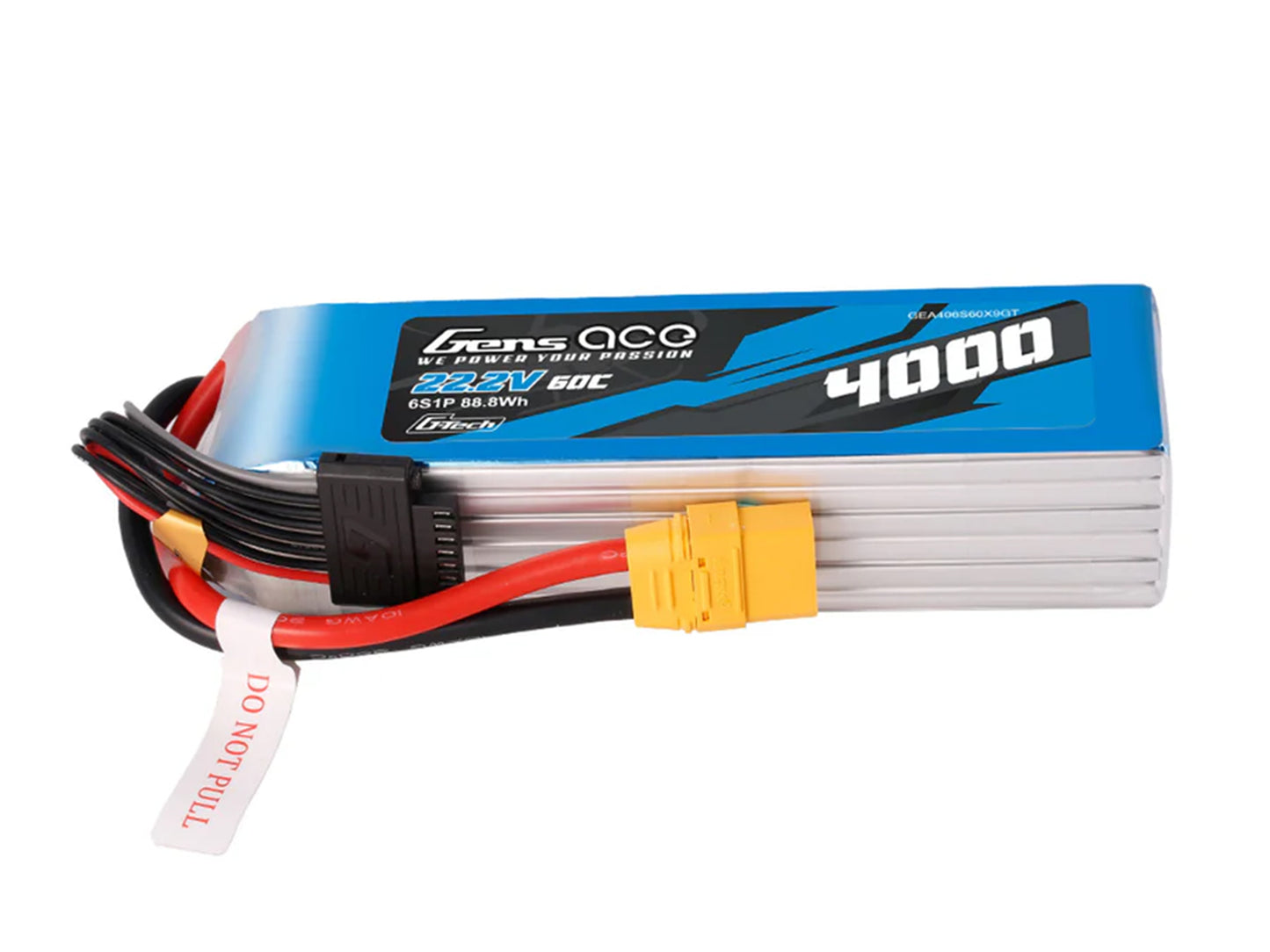 Gens Ace Li-Po G-Tech 6S 22.2V 4000mAh 60C with XT90 GT6S4000-60X9