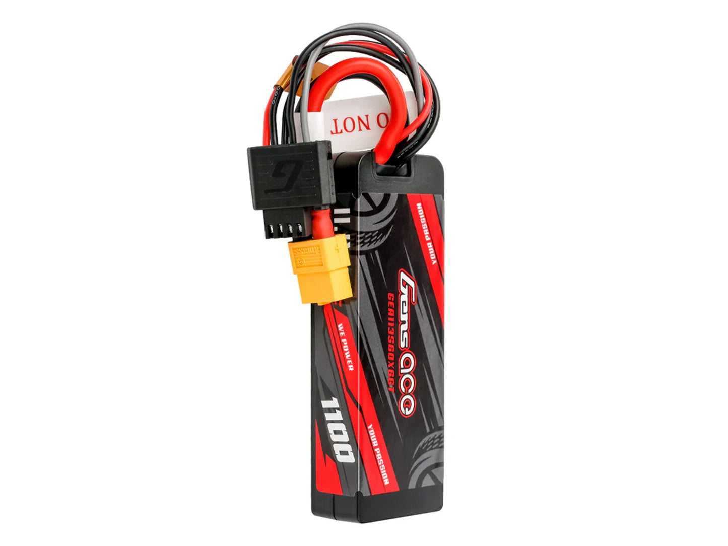 Gens Ace Li-Po Car Hard Case G-Tech 3S 11.1V 1100mAh 60C w/XT60 GTC3S1100-60X6