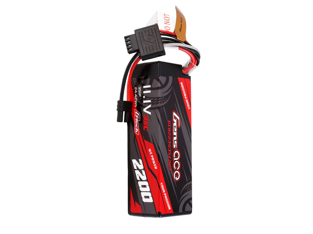 Gens Ace Li-Po G-Tech 3S 11.1V 2200mAh 35C with EC2 (GROM) GTC3S2200-35E2