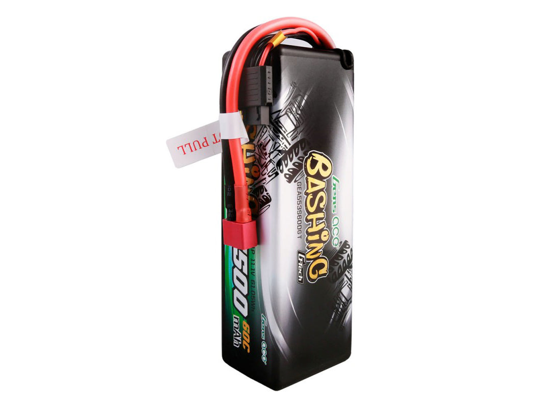 Gens Ace Li-Po Car Hard Case G-Tech 3S 11.1V 5500mAh 60C w/T-Type GTC3S5500-60T