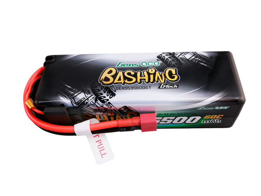 Gens Ace Li-Po Car Hard Case G-Tech 3S 11.1V 5500mAh 60C w/T-Type GTC3S5500-60T