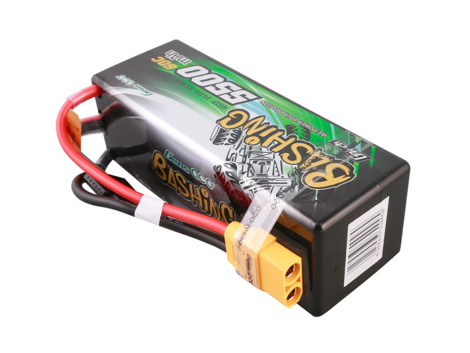 Gens Ace Li-Po Car Hard Case G-Tech 4S 14.8V 5500mAh 60C with XT90 GTC4S5500-60