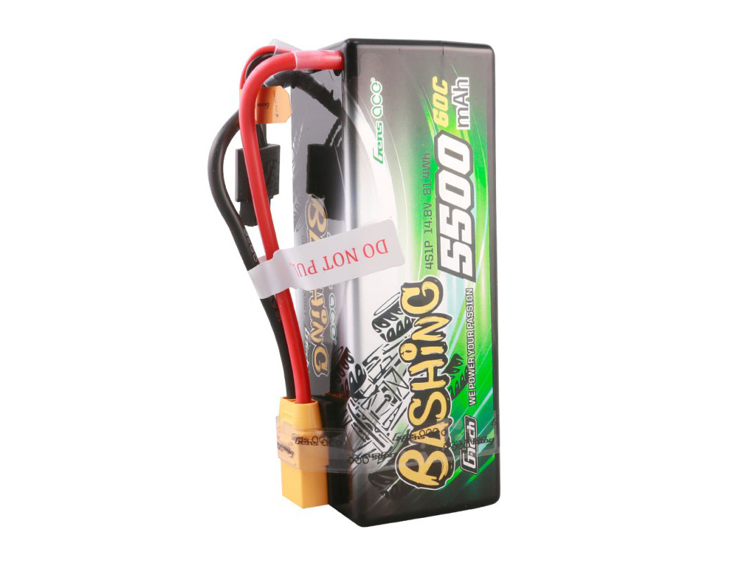 Gens Ace Li-Po Car Hard Case G-Tech 4S 14.8V 5500mAh 60C with XT90 GTC4S5500-60