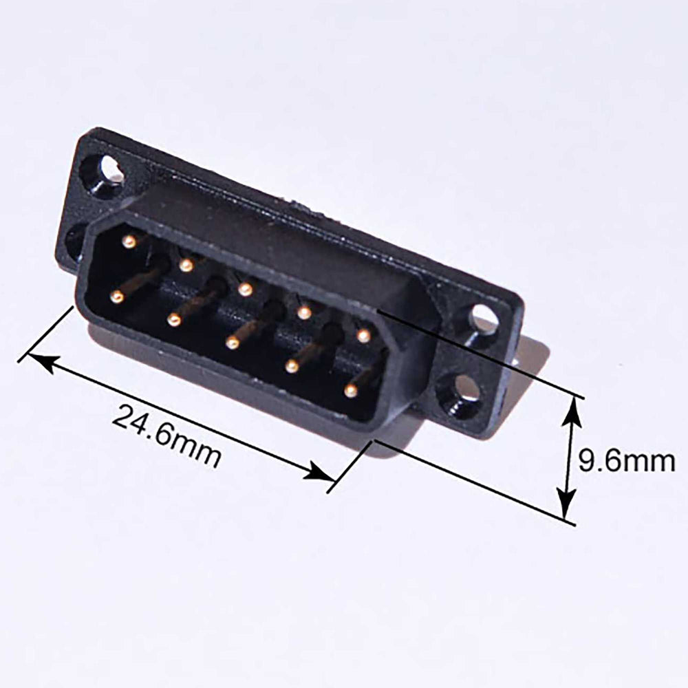 Hangar 9 10-Pin Connector Set (2) HAN339010P