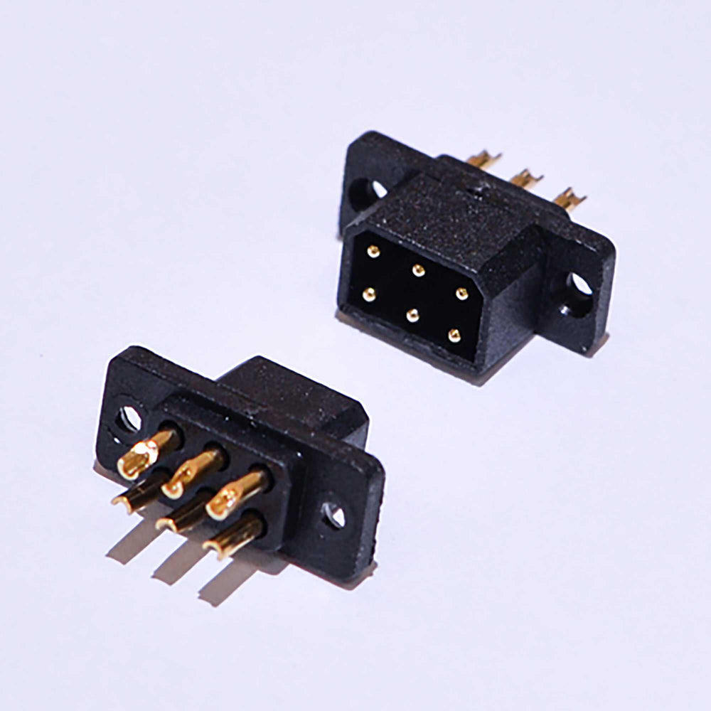 Hangar 9 6-Pin Connector Set (2) HAN33906P