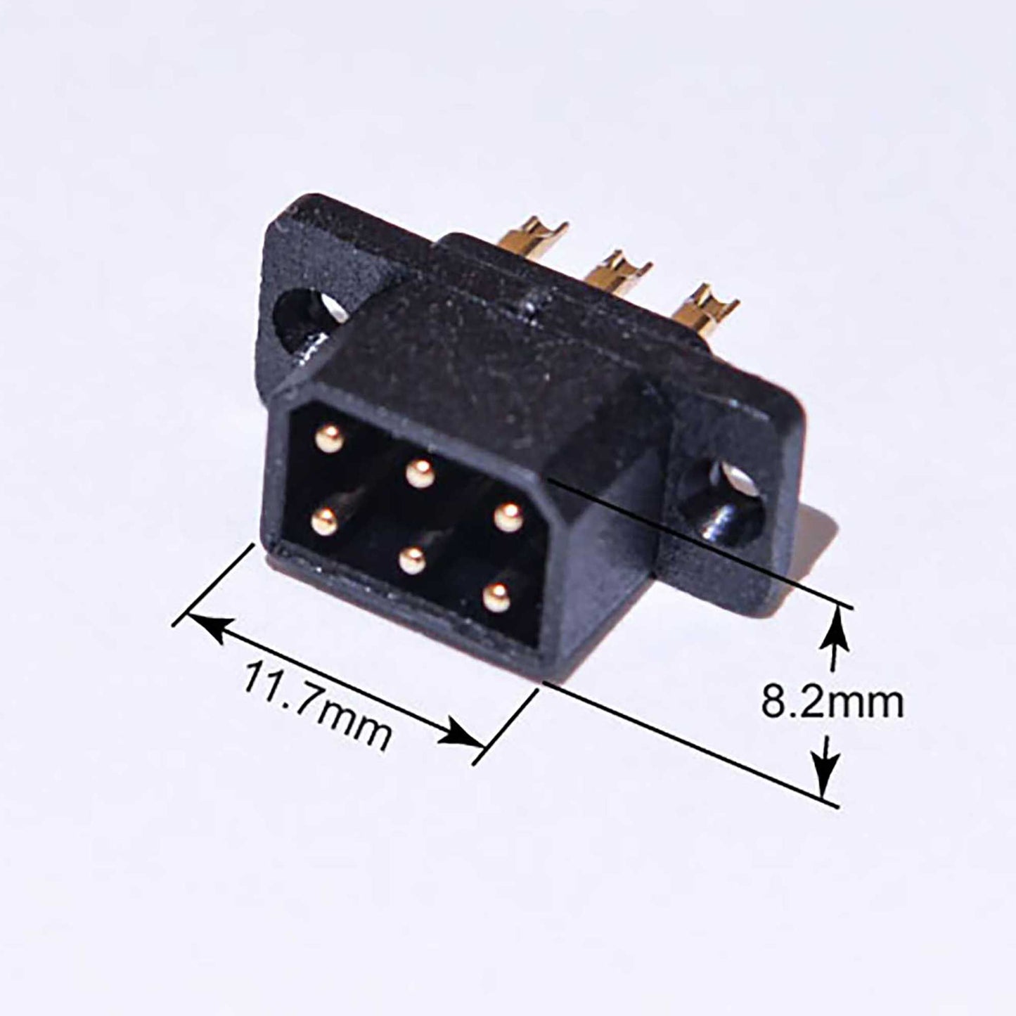 Hangar 9 6-Pin Connector Set (2) HAN33906P