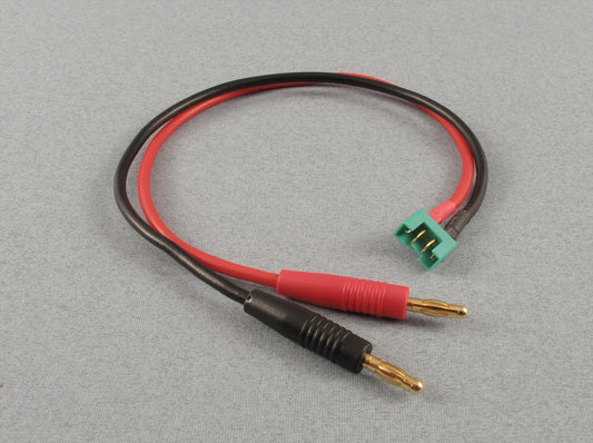 Logic RC Charge Lead : 4mm~Multiplex LGL-CLMPX