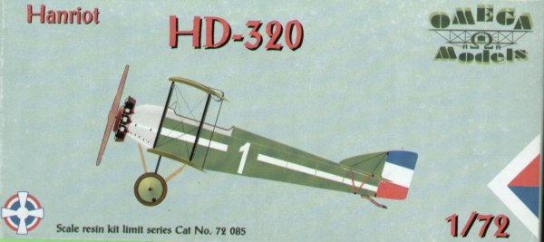 Omega Models OM72085 1:72 Hanriot 320 Yugoslavian