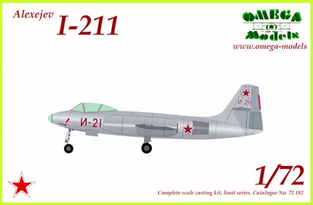 Omega Models OM72182 1:72 Alexejev 1-211