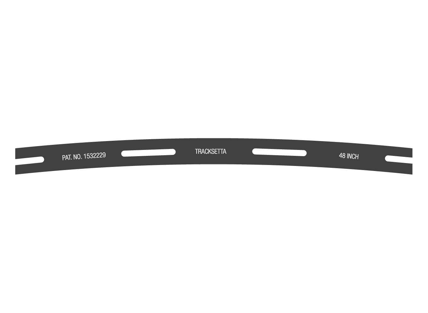 Tracksetta OOT48 Template 48" Radius HO/OO Gauge
