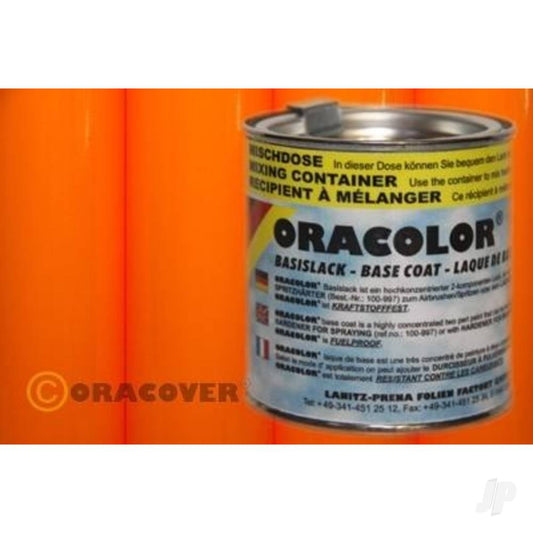 Oracover ORACOLOR 2-K-Elastic Varnish Fluorescent Signal Orange (160ml) 121-065