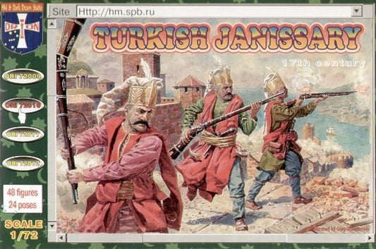 Orion Figures ORI72010 1:72 Turkish Jannisseries 17th Century