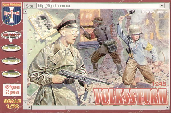 Orion figures (specials) ORI72017 1:72 NO BOXES! Volkssturm
