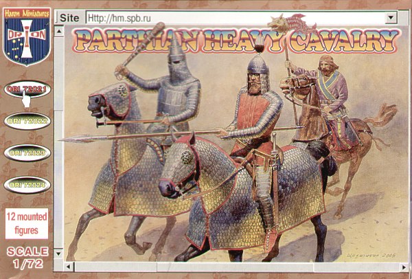 Orion Figures ORI72021 1:72 Parthian Heavy Cavalry