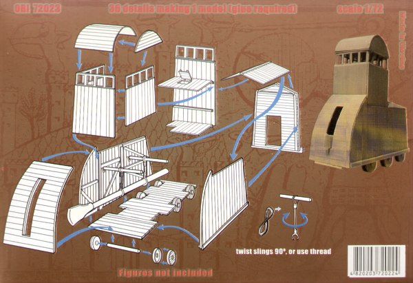 Orion Figures ORI72023 1:72 Assyryan Siege Towers
