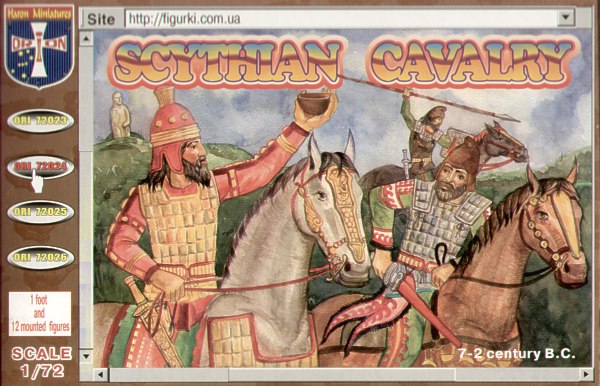 Orion Figures ORI72024 1:72 Scythians Cavalry VII-II BC