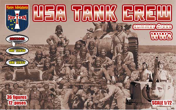 Orion Figures ORI72049 1:72 USA Tank Crew