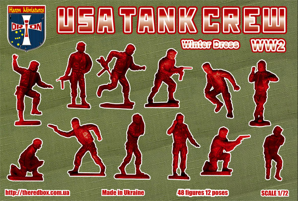 Orion Figures ORI72050 1:72 USA Tank Crew