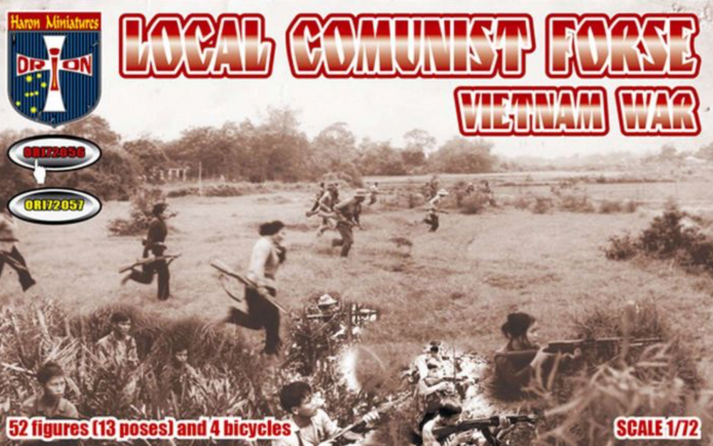 Orion Figures ORI72056 1:72 Local Communist Force Vietnam War