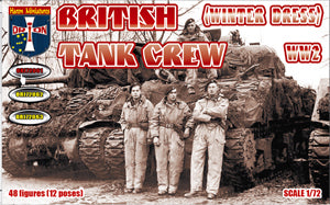 Orion Figures ORI72061 1:72 British Tank Crew