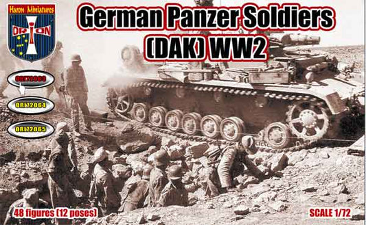 Orion Figures ORI72063 1:72 Afrika Korps Panzer Soldiers