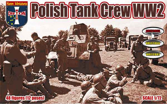 Orion Figures ORI72065 1:72 Polish Tank Crew WWII
